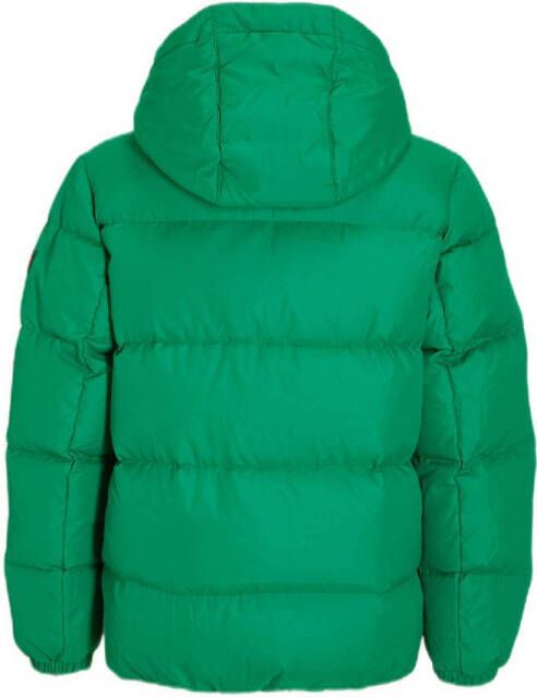 Tommy Hilfiger gewatteerde winterjas van gerecycled polyester groen
