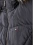 Tommy Hilfiger gewatteerde winterjas van gerecycled polyester zwart - Thumbnail 3