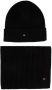 Tommy Hilfiger giftbox muts + sjaal met logo zwart - Thumbnail 5
