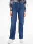 Tommy Hilfiger high waist straight fit jeans medium blue denim - Thumbnail 2