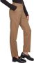Tommy Hilfiger high waist straight fit pantalon van gerecycled polyester camel - Thumbnail 3