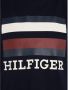 Tommy Hilfiger longsleeve met logo donkerblauw Jongens Katoen Ronde hals 128 - Thumbnail 3