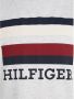 Tommy Hilfiger longsleeve met logo lichtgrijs melange Jongens Katoen Ronde hals 128 - Thumbnail 4