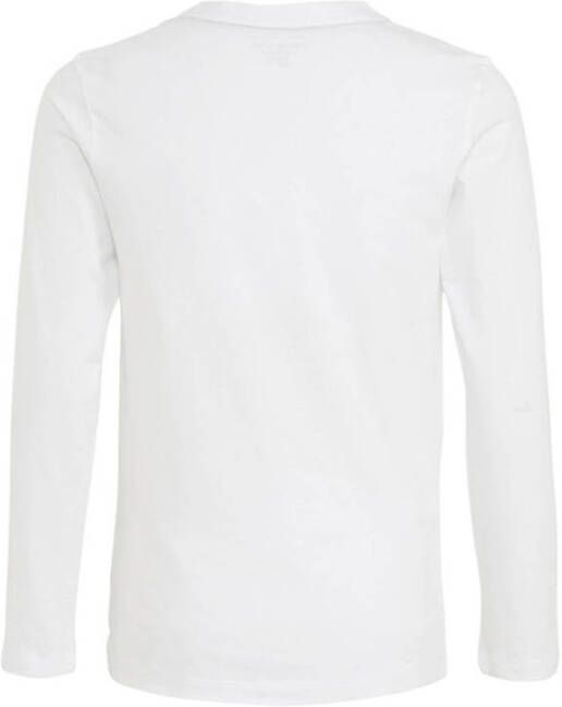 Tommy Hilfiger Longsleeve set van 2 wit donkerblauw
