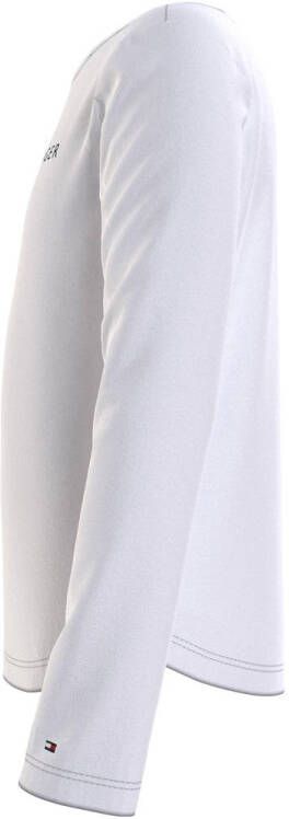 Tommy Hilfiger longsleeve van katoen wit