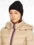 Tommy Hilfiger Beanie met labelstitching model 'ESSENTIAL FLAG' - Thumbnail 3