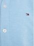 Tommy Hilfiger overhemd met logo lichtblauw Jongens Katoen Klassieke kraag 152 - Thumbnail 5