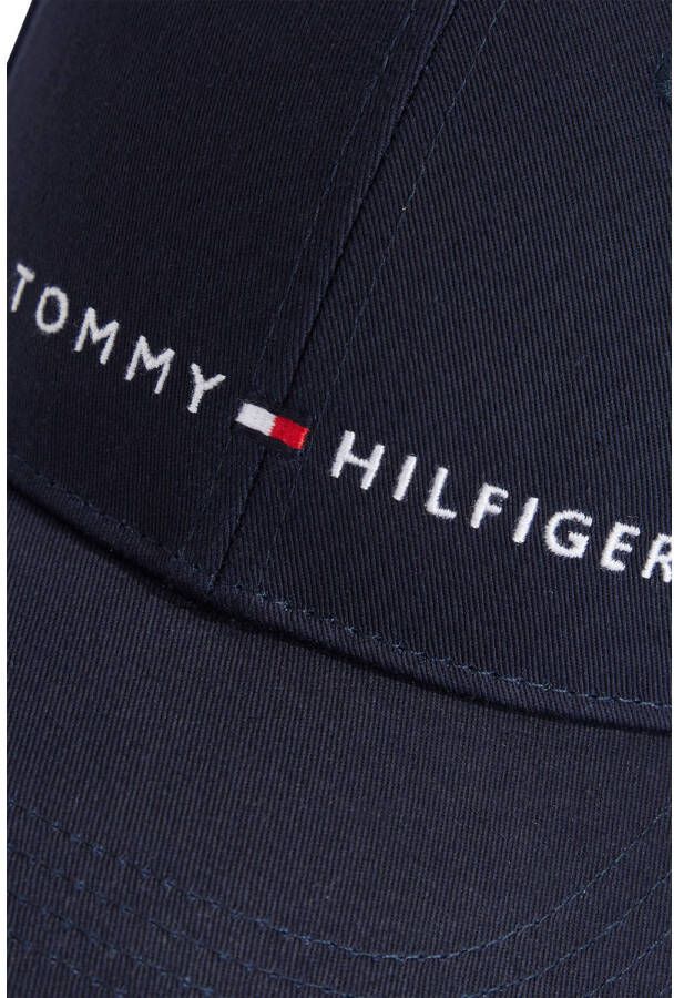Tommy Hilfiger pet met logo donkerblauw