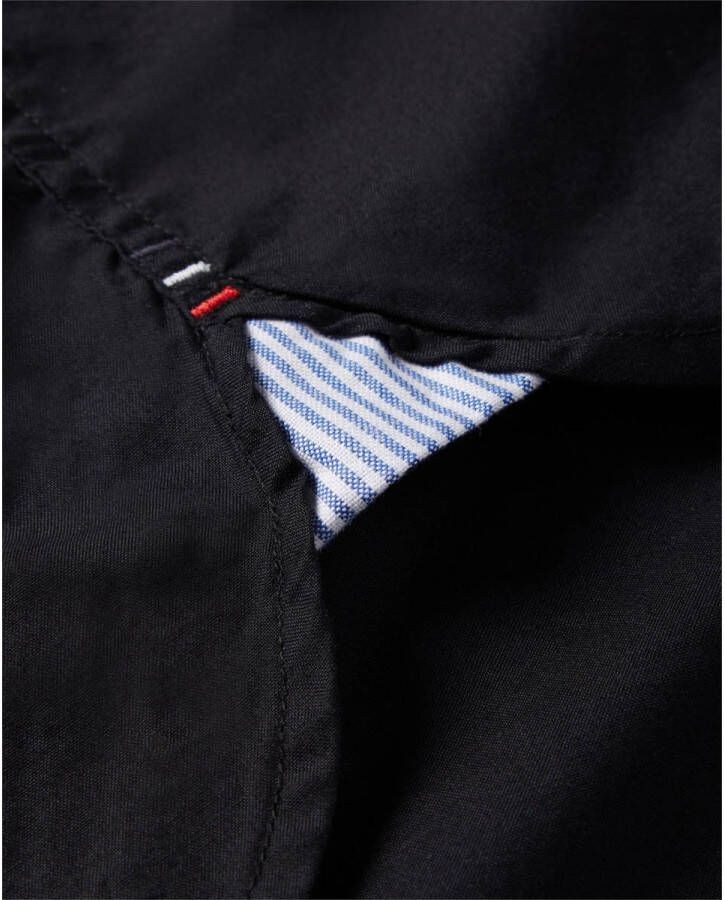 Tommy Hilfiger regular fit overhemd met biologisch katoen black