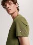 Tommy Hilfiger slim fit T-shirt met printopdruk groen - Thumbnail 4