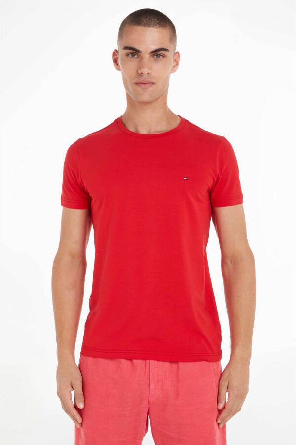 Tommy Hilfiger slim fit T-shirt primary red