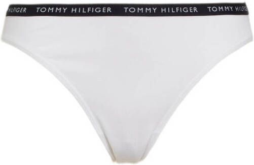 Tommy Hilfiger slip (set van 3) rood zwart wit