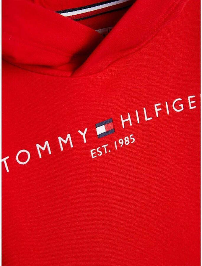 Tommy Hilfiger Essential hoodie rood Ks0Ks00205 X Rood Heren