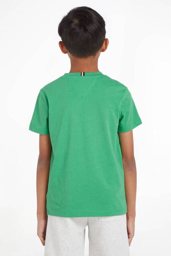 Tommy Hilfiger T-shirt HILFIGER ARCHED met logo groen