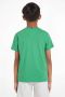 Tommy Hilfiger T-shirt HILFIGER ARCHED met logo groen Jongens Katoen Ronde hals 122 - Thumbnail 2