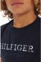 Tommy Hilfiger T-shirt HILFIGER LOGO met logo diep donkerblauw Bruin Jongens Katoen Ronde hals 122 - Thumbnail 3