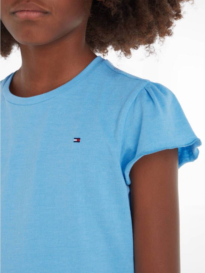 Tommy Hilfiger T-shirt met biologisch katoen blauw