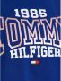 Tommy Hilfiger T-shirt met logo donkerblauw Meisjes Katoen Ronde hals Logo 110 - Thumbnail 2