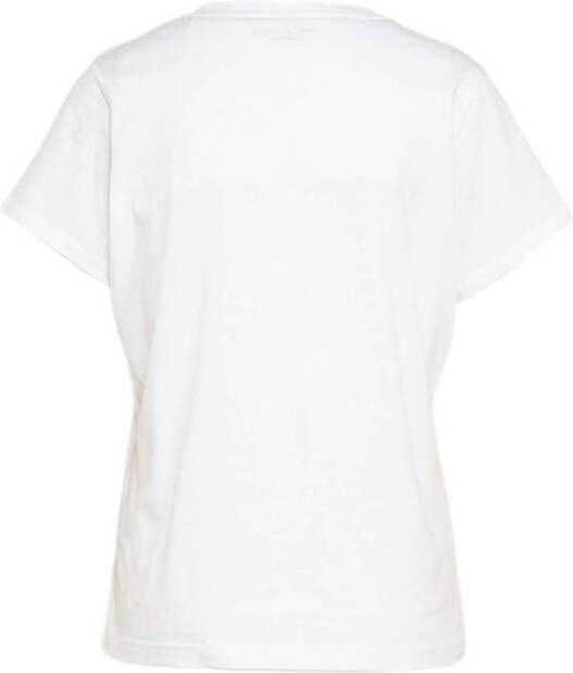 Tommy Hilfiger T-shirt met logo grijs