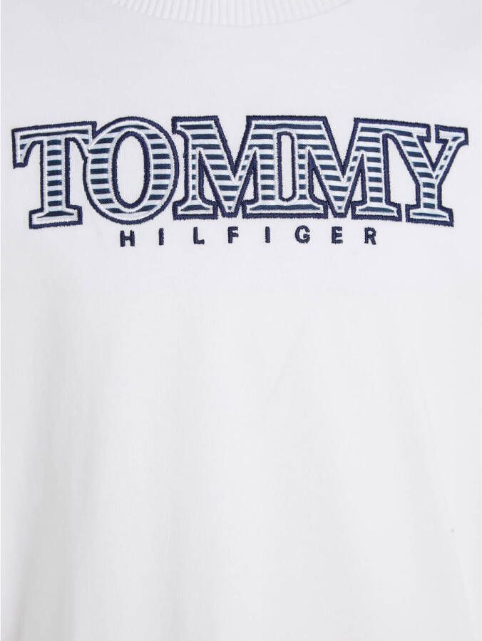Tommy Hilfiger T-shirt met logo wit