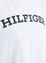 Tommy Hilfiger T-shirt MONOTYPE met logo wit Meisjes Katoen Ronde hals 110 - Thumbnail 3