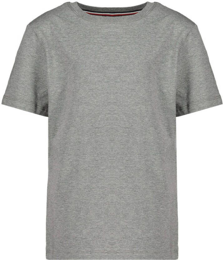 Tommy Hilfiger T-shirt set van 2 zwart grijs melange