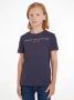 Tommy Hilfiger T-shirt ESSENTIAL TEE Kinderen Kids Junior MiniMe voor jongens en meisjes - Thumbnail 3
