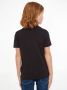 Tommy Hilfiger unisex T-shirt van biologisch katoen zwart Logo 116 - Thumbnail 3