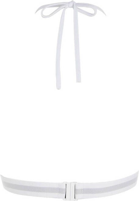 Tommy Hilfiger voorgevormde triangel bikinitop groen wit