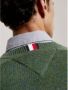 Tommy Hilfiger Gebreide pullover met labelstitching model 'MERINO' - Thumbnail 3
