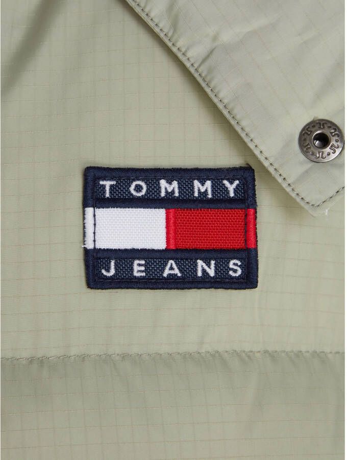 Tommy Jeans gewatteerde jas groen
