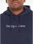 Tommy Jeans Big & Tall hoodie met logo c87 twilight navy - Thumbnail 2