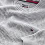 Tommy Jeans gemêleerde trui van gerecycled polyester silver grey - Thumbnail 4