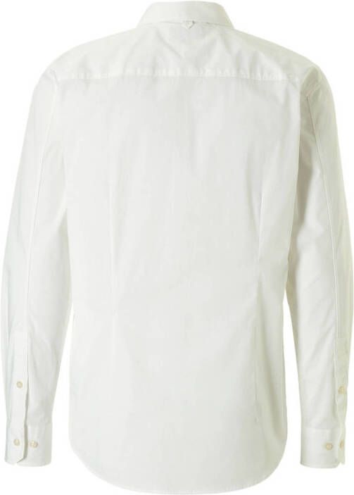 Tommy Jeans slim fit overhemd classic white