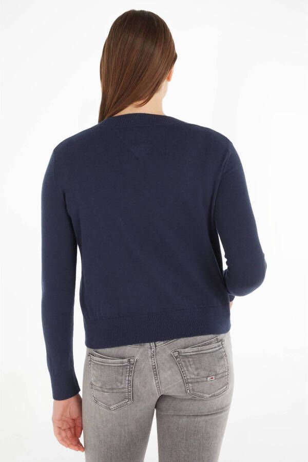Tommy Jeans sweater donkerblauw
