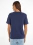Tommy Jeans Blauwe T-shirts en Polos met relaxte pasvorm Blauw Dames - Thumbnail 4