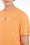 Tommy Jeans Tommy Hilfiger Jeans Men's T-shirt Oranje Heren - Thumbnail 7