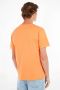 Tommy Jeans Tommy Hilfiger Jeans Men's T-shirt Oranje Heren - Thumbnail 8