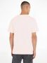 Tommy Jeans Heren T-shirt Roze Korte Mouw Ronde Hals Pink Heren - Thumbnail 5