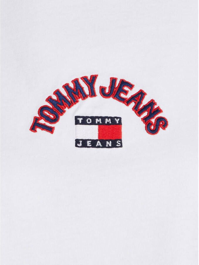 Tommy Jeans T-shirt met logo wit