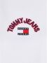 TOMMY JEANS Dames Tops & T-shirts Tjw Cls Varsity Prep 2 Tee Wit - Thumbnail 8