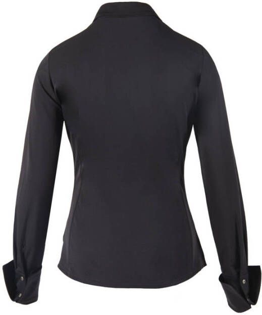 TQ-Amsterdam blouse Ria van travelstof zwart - Foto 2