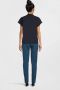 TQ-Amsterdam blousetop Stella van travelstof donkerblauw - Thumbnail 2