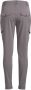 TQ-Amsterdam high waist slim fit cargobroek Karin van travelstof grijs - Thumbnail 2