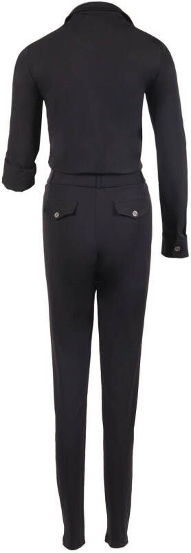 TQ-Amsterdam travelstof regular jumpsuit zwart - Foto 2