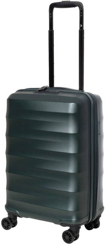 Travelbags trolley The Base Eco 55 cm. donkergroen