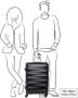 Travelbags trolley The Base 67 cm. zwart - Thumbnail 2