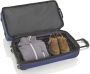 Travelite reistas Basics Wheeled Duffle 70 cm. zwart blauw - Thumbnail 3