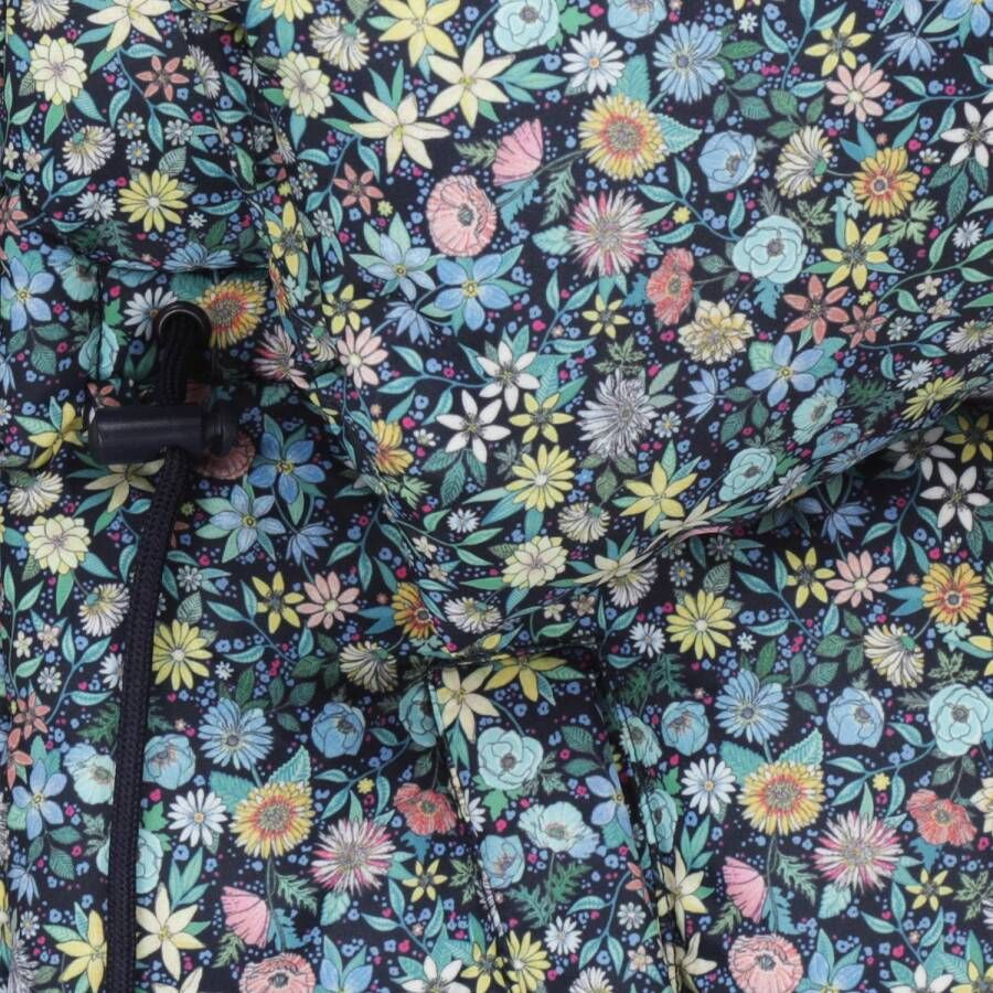Tumble 'n Dry Mid gebloemde gewatteerde winterjas Austria van gerecycled polyester blauw multicolor Meisjes Gerecycled polyester (duurzaam) Capuchon 134 140 - Foto 3