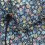 Tumble 'n Dry Mid gebloemde gewatteerde winterjas Austria van gerecycled polyester blauw multicolor Meisjes Gerecycled polyester (duurzaam) Capuchon 134 140 - Thumbnail 3